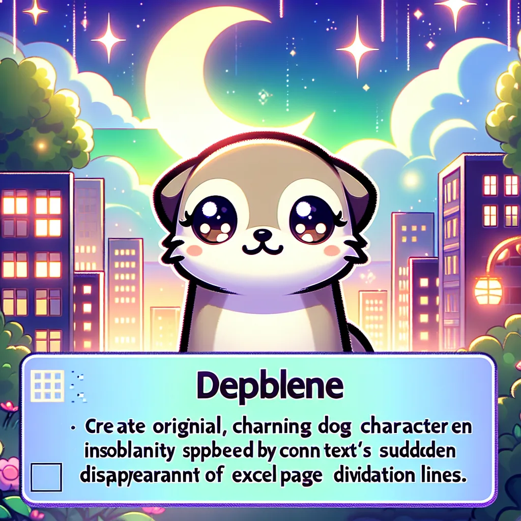 엑셀 페이지 나누기선이 갑자기 사라지는 오류 해결 방법